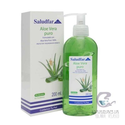 Aloe Vera Gel Jugo Saludfar-Pharma 200 ml