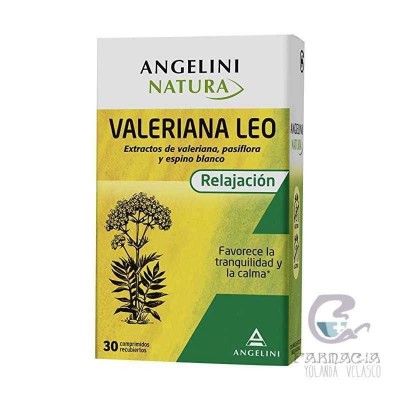 Angelini Natura Valeriana Leo 30 Comprimidos