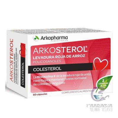 Arkosterol Levadura Arroz Rojo 60 Cápsulas