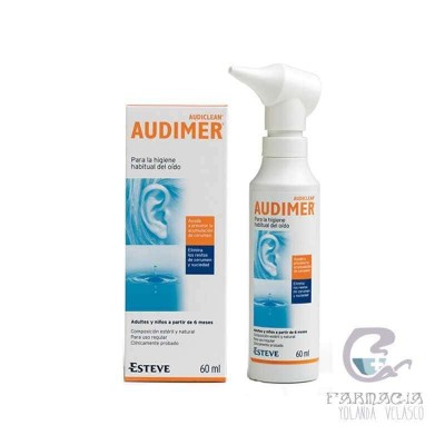 Audimer Audiclean Solución Limpieza Oídos 60 ml