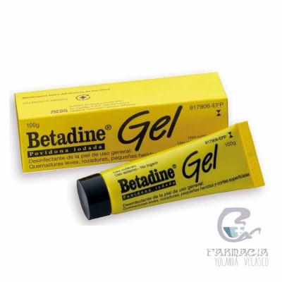 Betadine 100 mg/g Gel Tópico 100 g