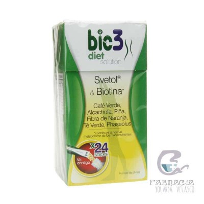 Bio3 Diet Solucion Stick Soluble 4 g 24 Unidades