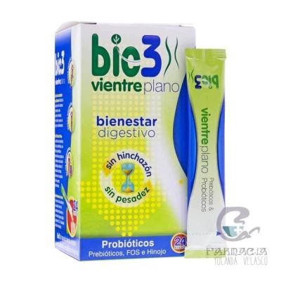 Bio3 Vientre Plano 24 Sticks Solubles