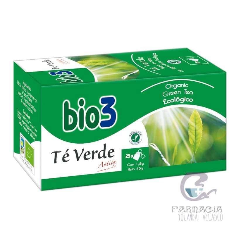 Bio3 Té Verde Ecológico 25 Filtros
