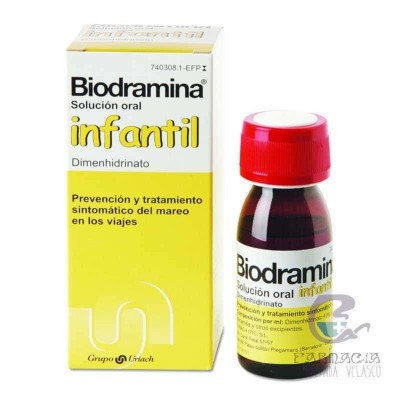 Biodramina Infantil 4mg/ml Solución Oral 60 ml
