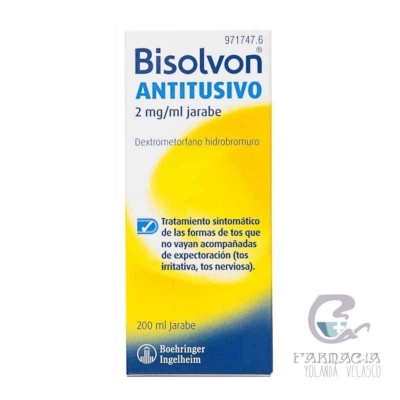 Bisolvon Antitusivo 2 mg/ml Jarabe 1 Frasco 200 ml