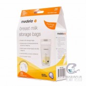 Medela - Bolsas de almacenamiento para leche materna, Blanco