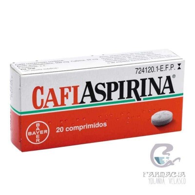 Cafiaspirina 500/50 mg 20 Comprimidos