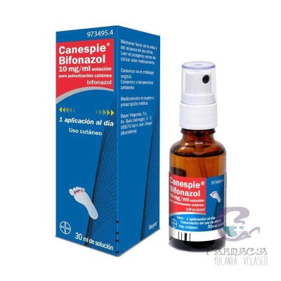 Canespie Bifonazol 10 mg/ml Solución Tópica Pulverización 30 ml