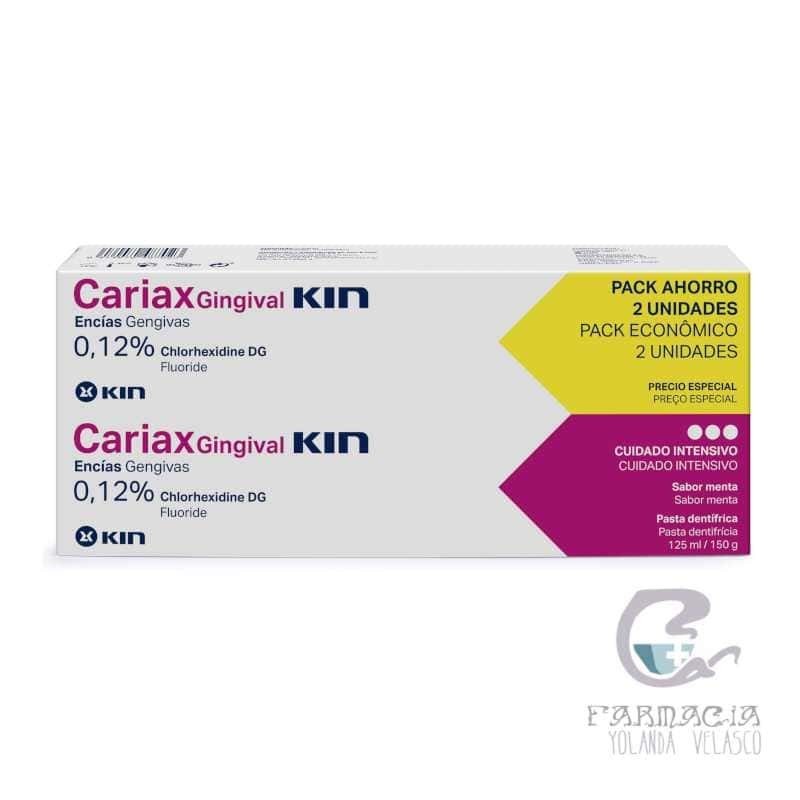 Cariax Gingival Pasta Pack 2x125 ml