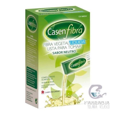 Casenfibra Fibra Vegetal Líquida 14 Sobres 10 ml