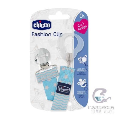Chicco Fashion Clip Color Azul