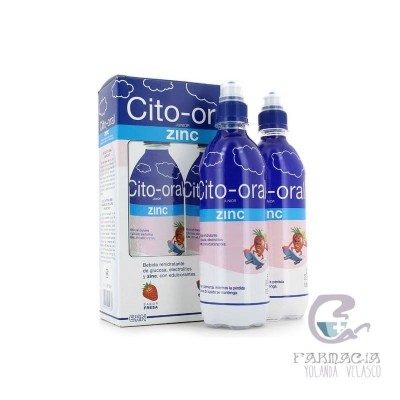 Cito-Oral Junior Zinc 500 ml 2 Botellas