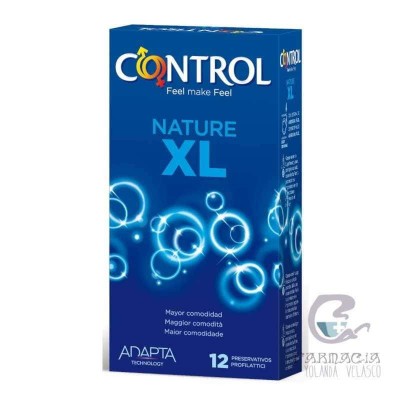 Control Adapta XL Preservativos 12 Unidades