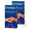 Control Finissimo Preservativos 12 u 2 Envases