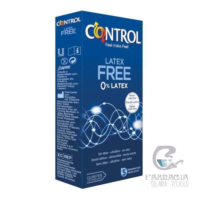 Control Free Sin Latex Preservativo 5 Unidades