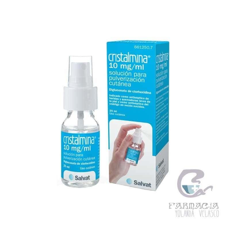 Cristalmina Film 10mg/g Gel 30g Salvat antiséptico