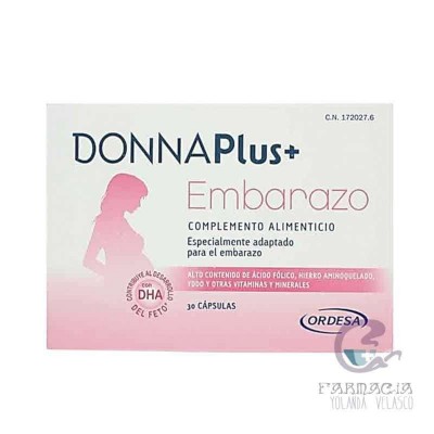 Donnaplus Embarazo 30 Cápsulas