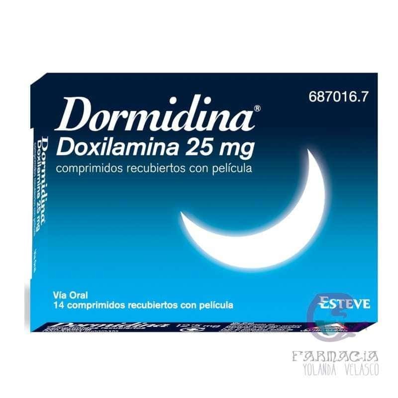 Dormidina 25 mg 14 Comprimidos