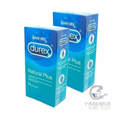 Durex Natural Plus Preservativos 12 Unidades Duplo