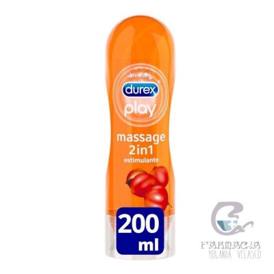 Durex Play Massage Estimulante Lubricante Hidrosoluble 200 ml