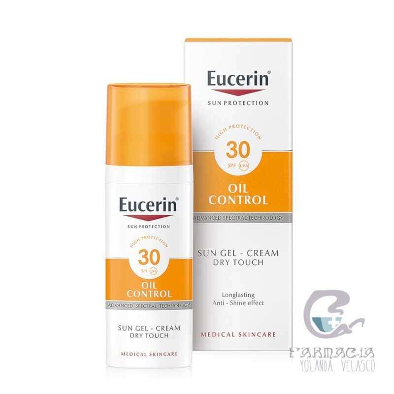 entonces Alegre mareado Eucerin Sun Protection 30 Gel Crema Oil Control 50 ml