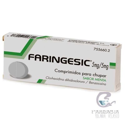 Faringesic 20 Comprimidos Para Chupar
