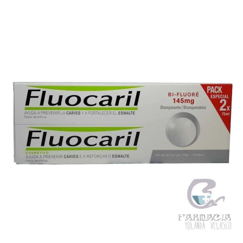 Fluocaril Bifluore 145 mg Blanqueante 2 x 75 ml