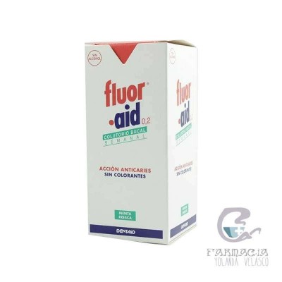 Fluor Aid 0.2 Semanal Colutorio 150 ml
