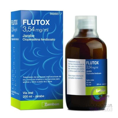 Flutox 3.54 mg/ml Jarabe 200 ml