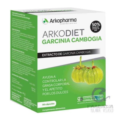 Garcinia Cambogia Arkodiet 400 mg 90 Cápsulas
