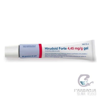 Hirudoid Forte 4.45 mg/g Gel Tópico 60 gr