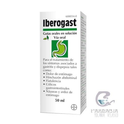 Iberogast Gotas Orales Solución 1 Frasco 50 ml