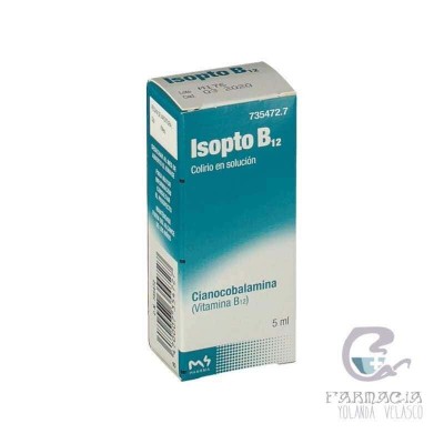 Isopto B 12 0,5 mg/ml Colirio 1 Frasco Solución 5 ml