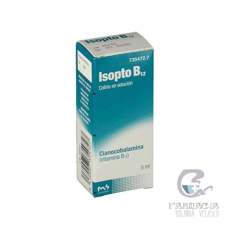 Isopto B 12 0,5 mg/ml Colirio 1 Frasco Solución 5 ml
