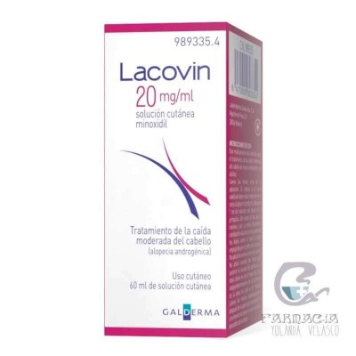 Lacovin 20mg/ml Solución Cutanea 1 Frasco 60 ml