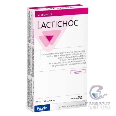 Lactichoc 20 Cápsulas