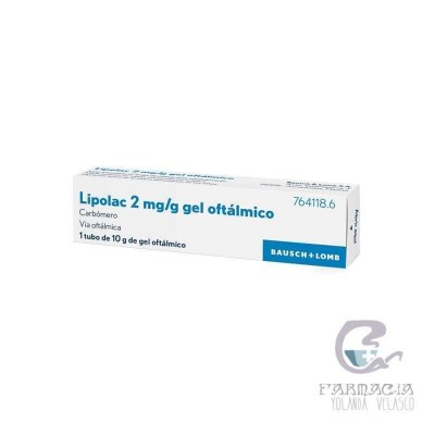 Lipolac 2 mg/g Gel Oftálmico 10 gr
