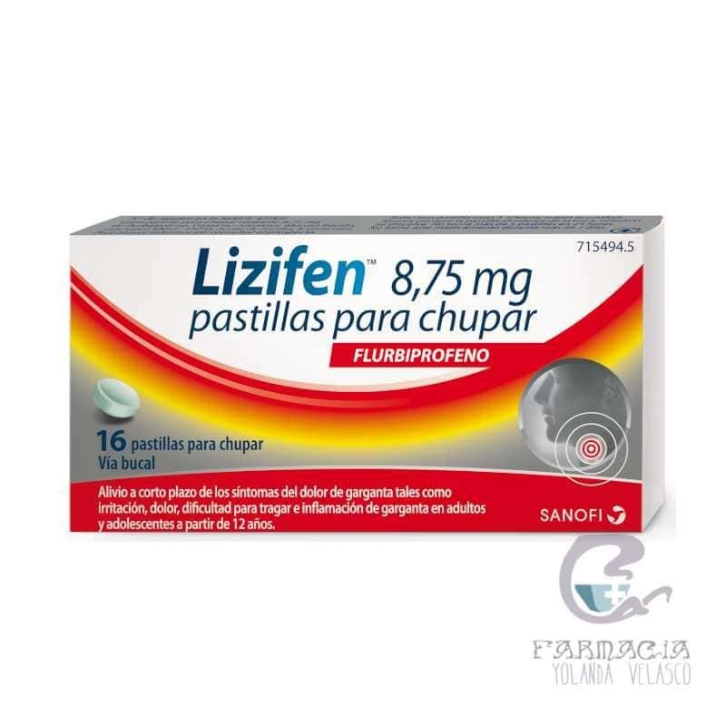 Lizifen 8.75 mg 16 Pastillas Para Chupar