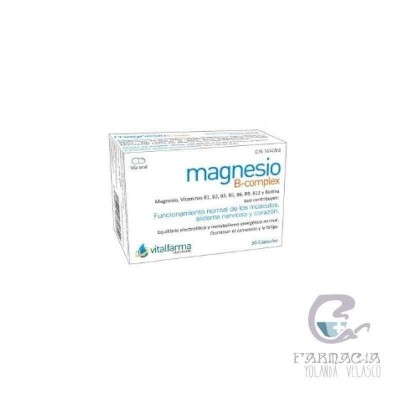 Magnesio B Complex 30 Cápsulas