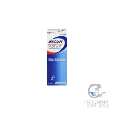 Mucosan Pediatrico 3 mg/ml Jarabe 200 ml