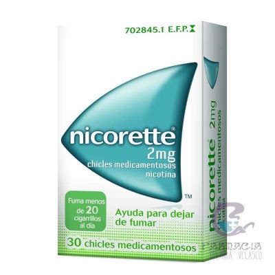 Nicorette 2 mg 30 Chicles