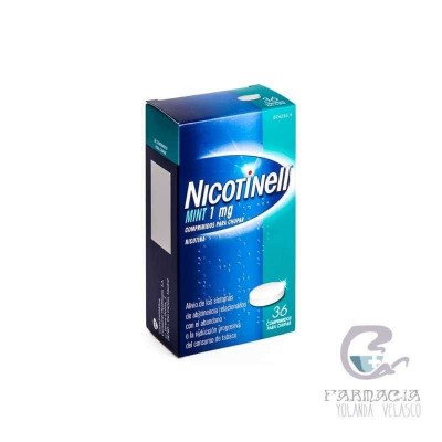 Nicotinell Mint 1 mg 36 Comprimidos Para Chupar