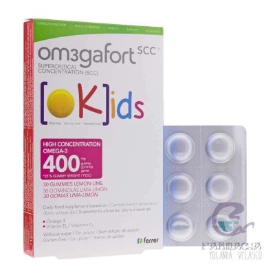 Om3gafort Kids Omegafort 30 Gominolas