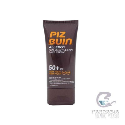 Piz Buin Allergy FPS 50 Protección Muy Alta Crema 50 ml