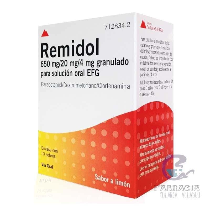 Remidol EFG 10 Sobres Granulado Solución Oral