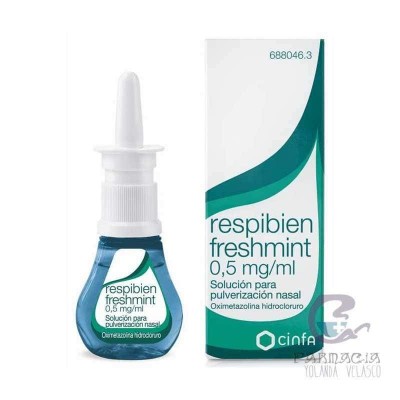 Respibien Freshmint 0.5 mg/ml Nebulizador Nasal 15 ml