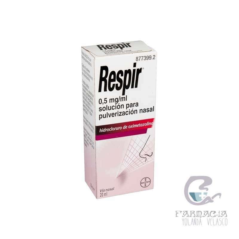 Respir 0.5 mg/ml nebulizador nasal 20 ml