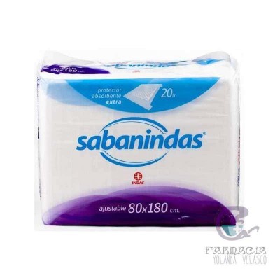 Sabanindas Ajustables 80x180 20 Unidades