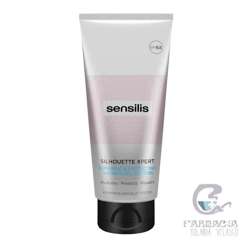 Sensilis Silhouette Xpert Repara y Protege Gel Ducha Algodón 200 ml